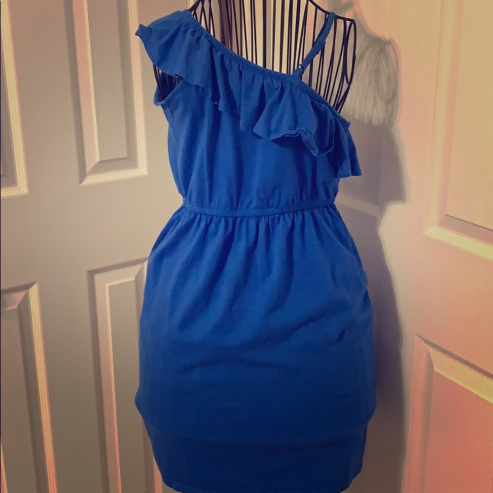 Blue dress
